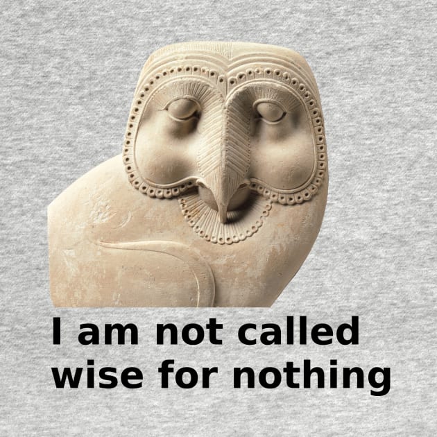 Ptolemaic owl is wise by Artimaeus